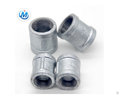 Pipe Fitting Reducing Bs Thread Plain End With Bib Equal Malleable Iron Socket