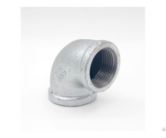 Gi Pipe Fittings Malleable Iron Equal And Reducing Tube Joint Elbows