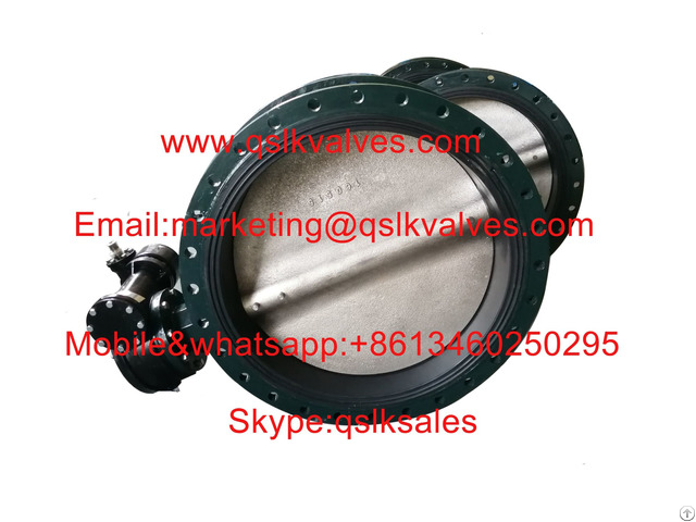 Worm Gear Soft Seated Concentric Butterfly Valve