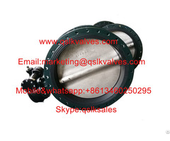 Worm Gear Soft Seated Concentric Butterfly Valve