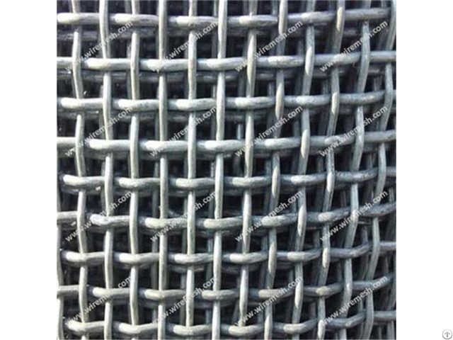 Aluminum Clad Steel Crimped Wire Mesh