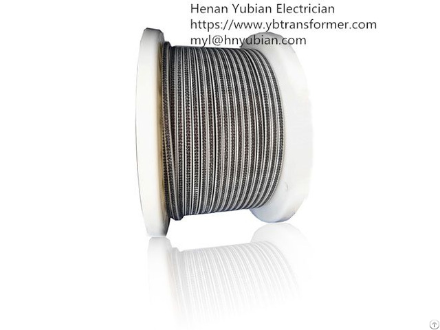 Glass Fiber Covered Enamelled Rectangular Wire