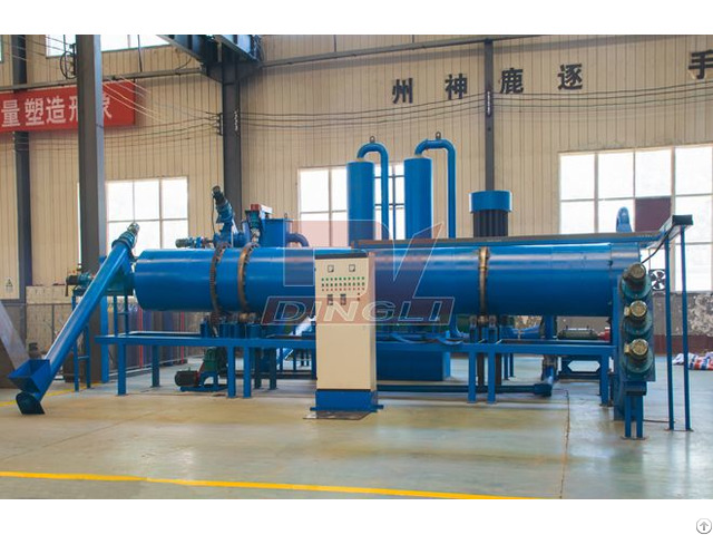 Continuous Wood Charcoal Powder Production Line