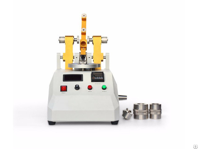 Abrasion And Wear Testing Machine With Rotary Platform Dual Double Head