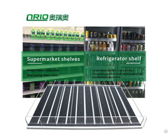 Supermarket Display Merchandise Shelf Pusher System Flex Gravity Roller