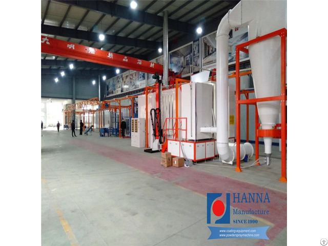 Electrostatic Powder Coating Equipment For Wrought Iron Products