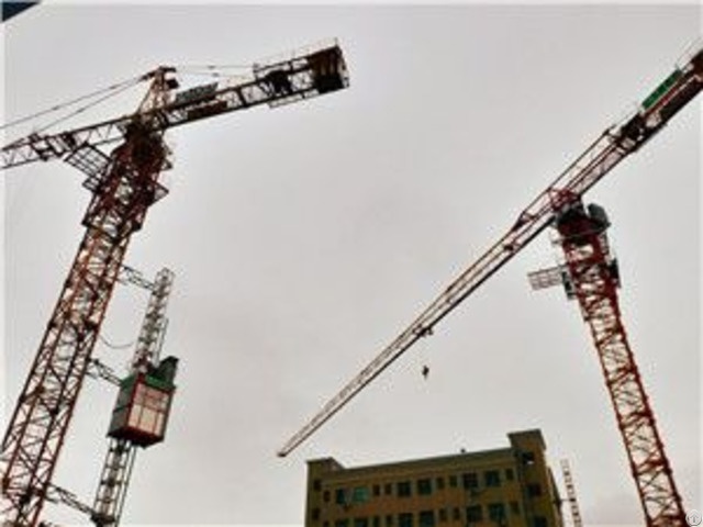 Qtp250 Tct7521 Trustworthy Self Erecting Fixed Hydraulic Construction Building Tower Crane