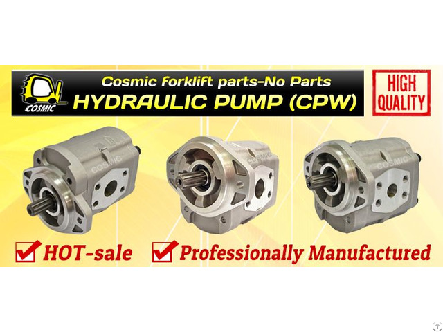 Cosmic Forklift Parts Cpw Pump List 1 KAOHSIUNG - WorldBid B2B Market