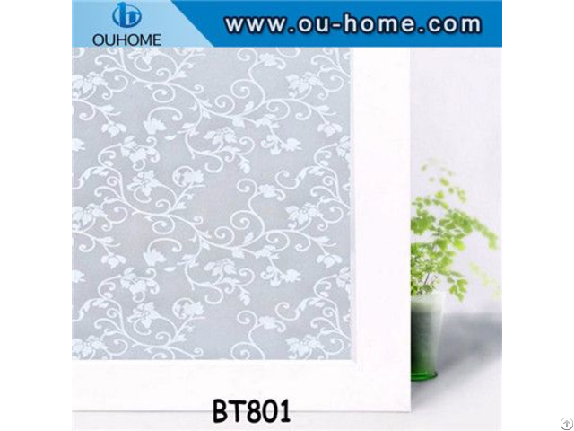 Bt801 Pvc Self Adhesive Glass Window Film