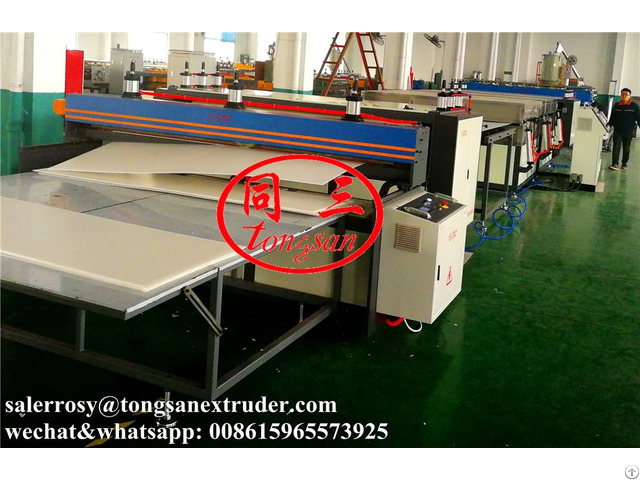 Pp Corrugated Sheet Making Machine