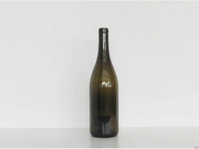 Burgundy Wine Glass Bottle 2059