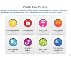 High Quality Plastic Card Printing