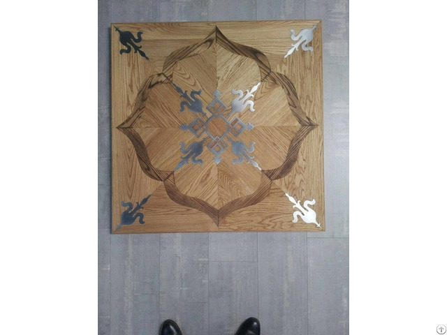 Fenice With Stainless Steel Inlay Parquet