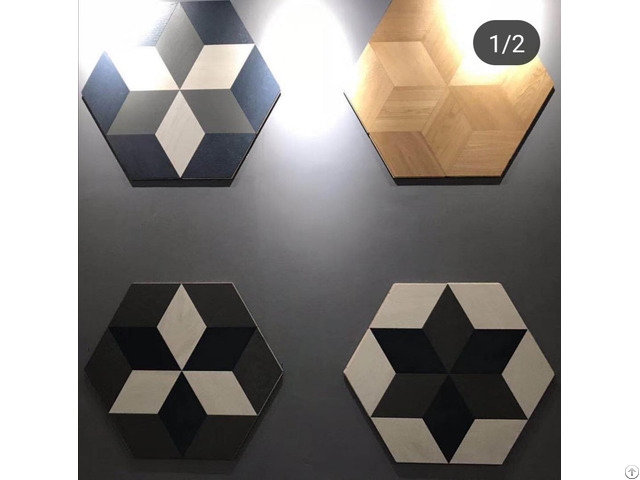 Rhombus 3d Parquet Tiles