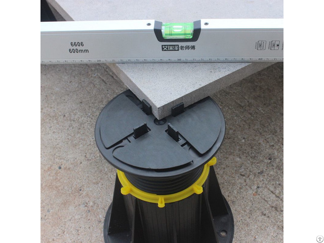 Raised Floor Pedestal For Paving Composite Decking And Marble