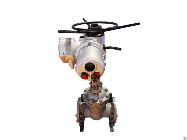 Small Caliber High And Medium Pressure Flange Electric Gate Valve Actuator