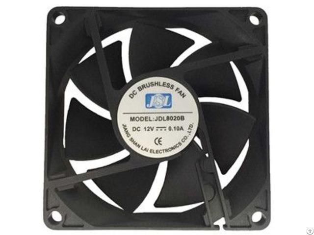 Jsl Factory Direct Supply Plastic Hot Sale Dc Axial Fan Industrial 8020