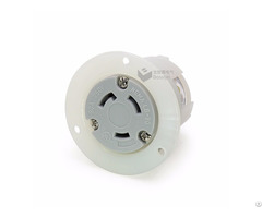 Nemal6 30 American Female Locking Flanged Outlet Power Receptacle 30a 250v Bl630fo