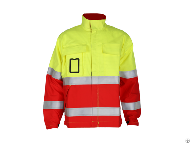 Cotton Nylon Fire Resistant Welder Workwear Jacket