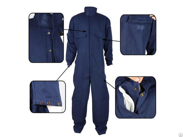 Jespai Manufacturer Premium Cow Leather Fire Resistant Safety Workwear