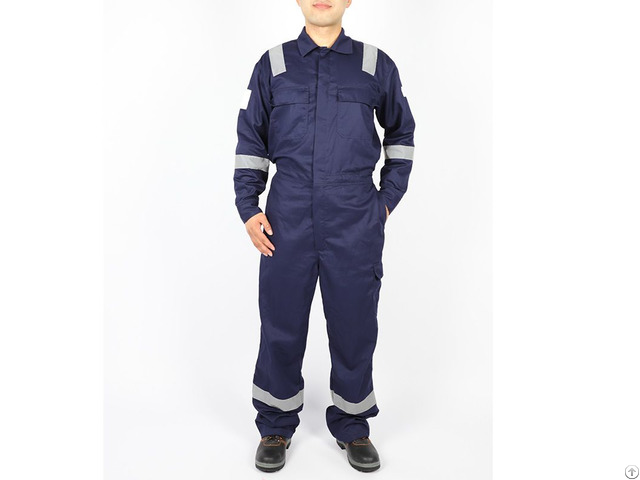 Cotton Professional Drill Industrial Reflective Fire Flame Retardant Safety Workwear