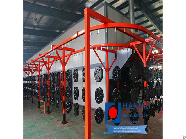 Powder Coating Line Spraying Equipment