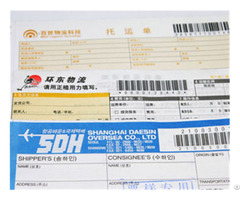 High Quality Courier Waybill Printing Service For Company