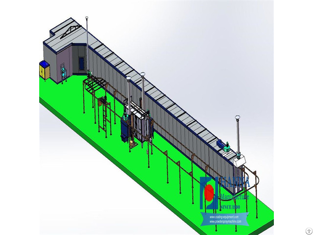 Electrostatic Powder Coating Machine Chrome Spraying Equipment