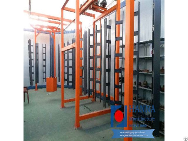 Tower Crane Powder Coating Production Line For Sale