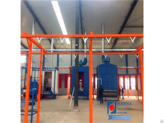 Hanna Metal Powder Coating Paint Machine