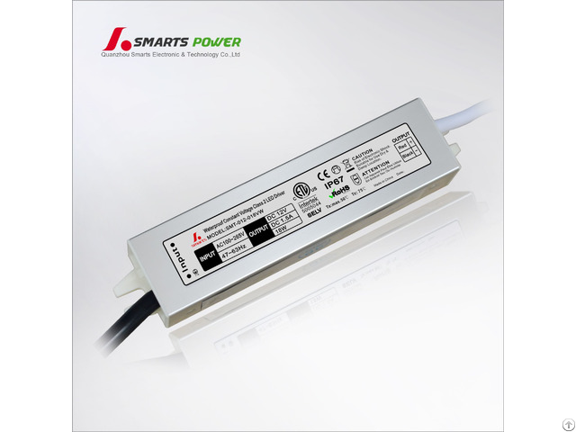 Constant Voltage Led Driver 12v 18w