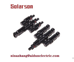 Tuv Solar Y Branch Mc4 Fuse Connector 30a 2 5 6mm2