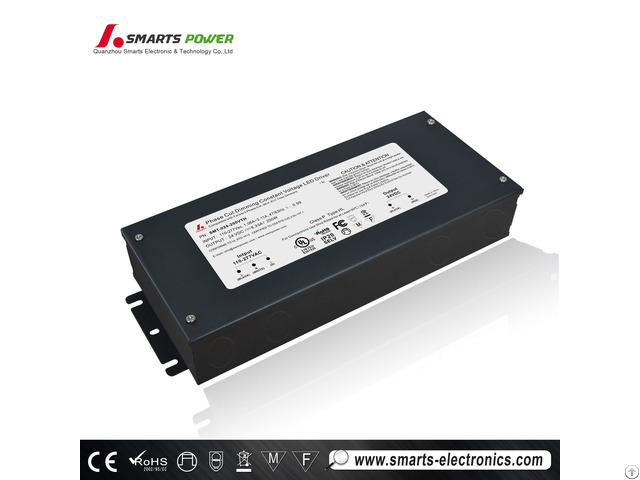 Ul Listed 24vdc 200w Triac Dimmable Led Driver Power Supply