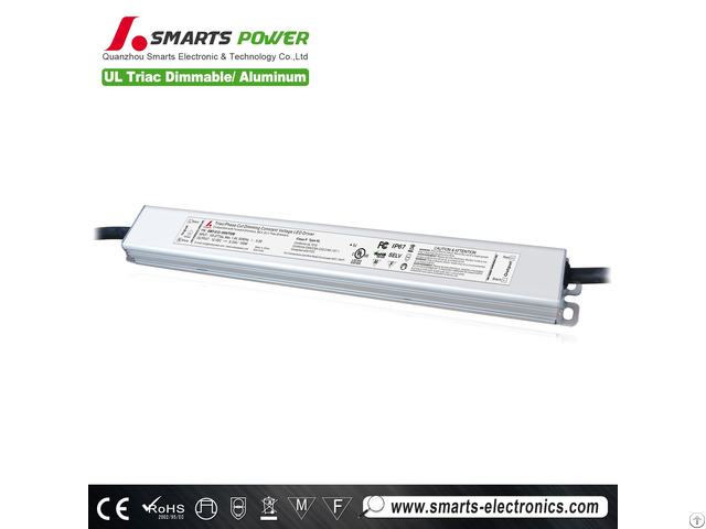 277v Led Driver Dimmable 24 Volt Constant Voltage Ip20 Strip Light Power