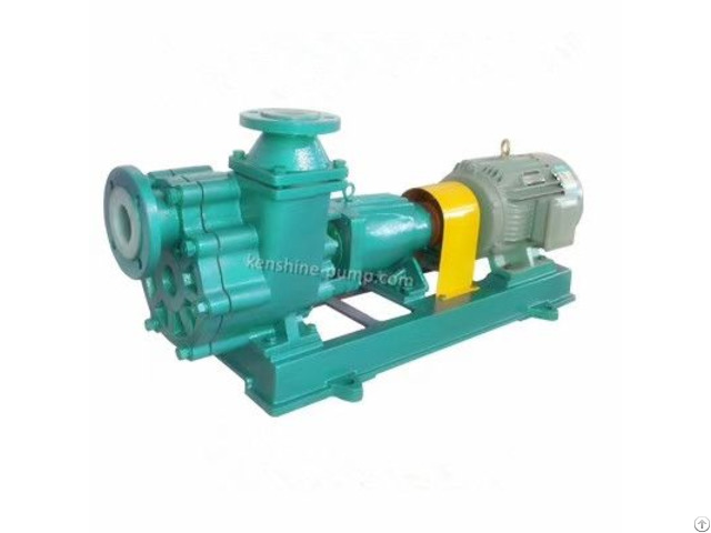 Fzb Steel Lined Pvdf Self Priming Chemical Pump