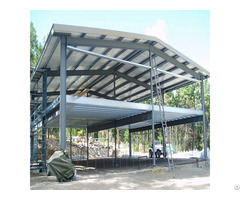 Metal Structure Carport Free Design Custom Production Steel Building