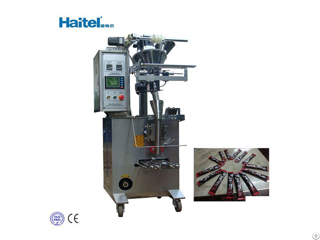 Vertical Liquid Jam Packing Machine Back Side Sealing