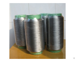 Pure Silver Plated Conductive Nylon Filaments 420d 64f Anti Bacteria Socks Xtaa064