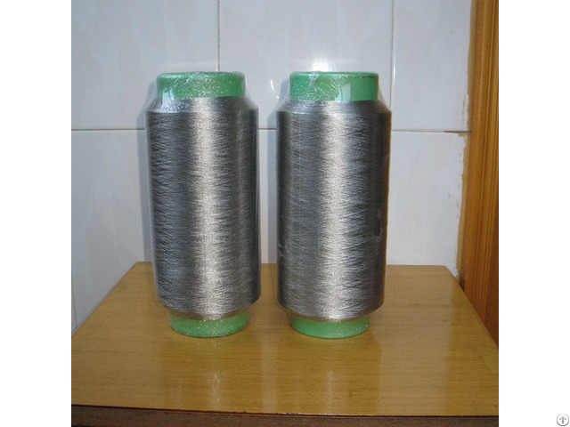 Pure Silver Plated Conductive Nylon Filaments 40d 12f Anti Bacteria Socks For Emr Fabrics Xtaa132