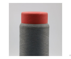 Carbon Conductive Fiber Nylon Filament 20d Twist With 50d White Fdy Polyester Esd Yarn Xt11531