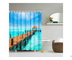 Blue Ocean Shower Curtain