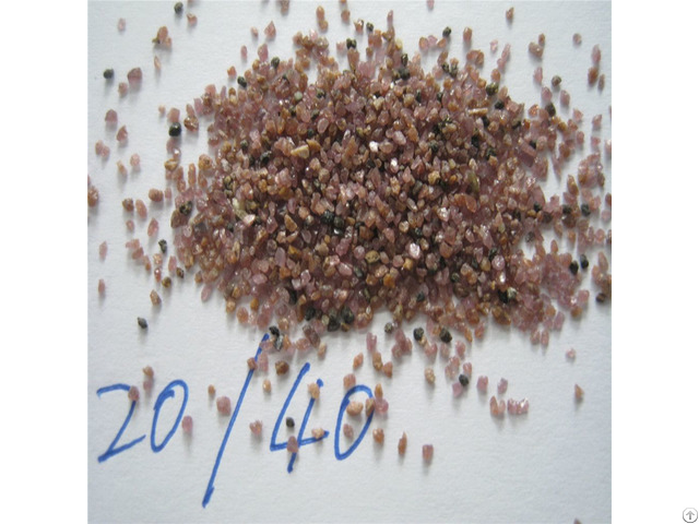 Natural Abrasive India Garnet 80 Mesh For Water Jet Cutting Machine