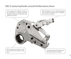 Low Profile Hydraulic Torque Wrench In Wodenchina