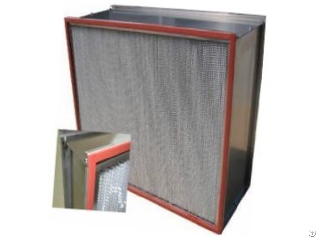 Yl H12 H13 H14 High Fire Protection Temperature And Efficiency Filter