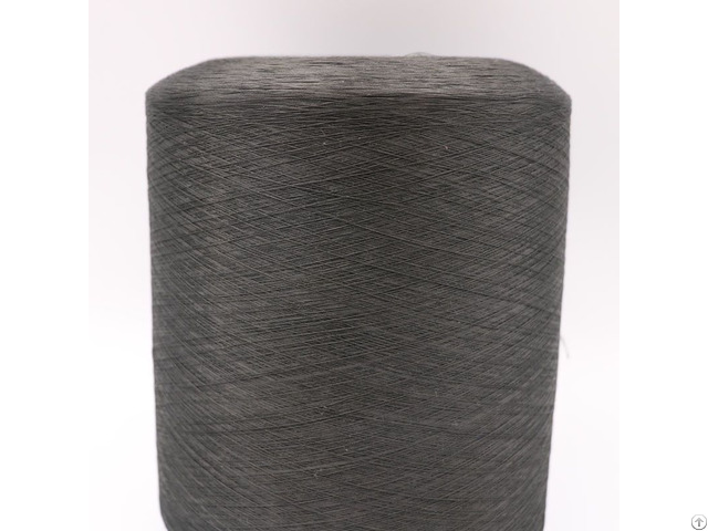 Carbon Conductive Fiber Nylon Filaments 20d 3f Intermingling Black Polyester Dty 75d Xtaa030