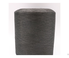 Carbon Conductive Fiber Nylon Filaments 20d 3f Intermingling Black Polyester Dty 75d Xtaa030