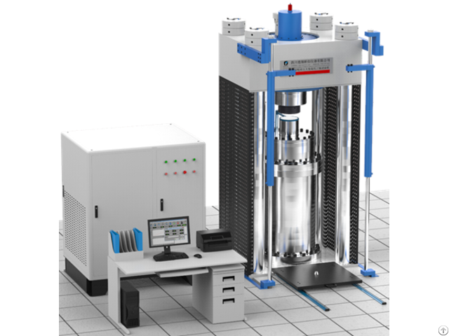 Coarse Grained Soil Large Scale High Pressure Triaxial Testing Machine