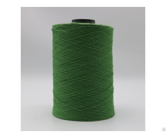Green Nm26 2plies 7 Percent Stainless Steel Fiber Blended With 93 Percent Solid Acrylic For Gloves