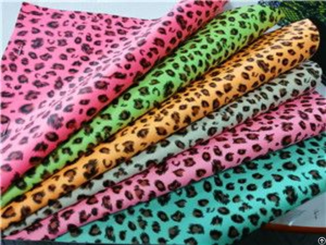 Bh190725 04 Luminous Film Leopard Print Synthetic Leather Bright In Darkness