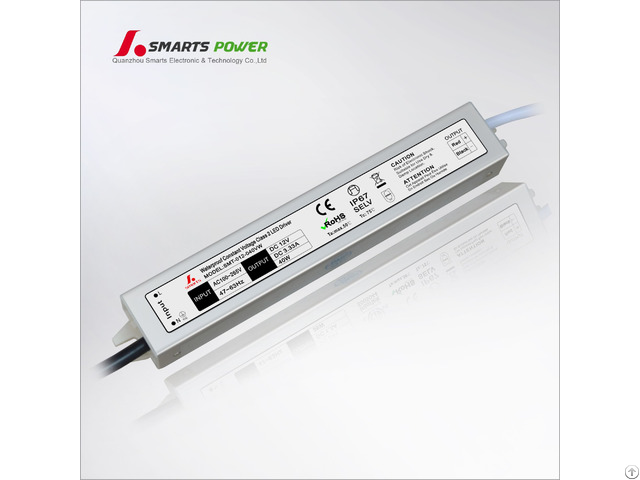 Ac To Dc 24v 40w Constant Voltage Led Transformer